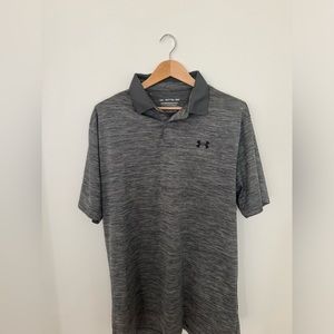 Men’s Under Amour Performance Polo XL Tall Grey